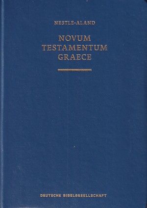 Novum Testamentum Graece, Nestle-Aland 28th Edition (NA28) 封面
