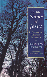 In the Name of Jesus: Reflections on Christian Leadership 封面