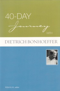 40-Day Journey with Dietrich Bonhoeffer 封面