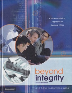 Beyond Integrity: A Judeo-Christian Approach to Business Ethics (Second Edition) 封面
