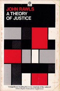 A Theory of Justice, original ed. 封面