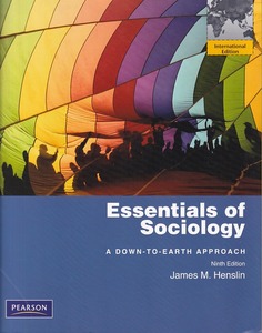 Essentials of Sociology, A Down-to-Earth Approach, 9th ed 封面