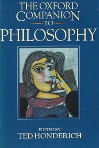 The Oxford Companion to Philosophy 封面