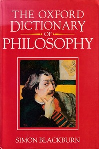 The Oxford Dictionary of Philosophy 封面