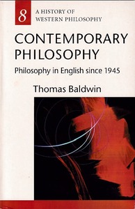 Contemporary Philosophy: Philosophy in English since 1945 封面