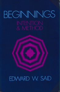 Beginnings: Intention and Method 封面