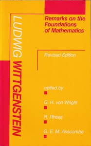 Remarks on the Foundations of Mathematics, rev. ed. 封面