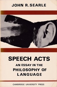 Speech Acts: An Essay in the Philosophy of Language 封面