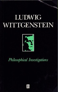 Philosophical Investigations, 2nd ed. 封面