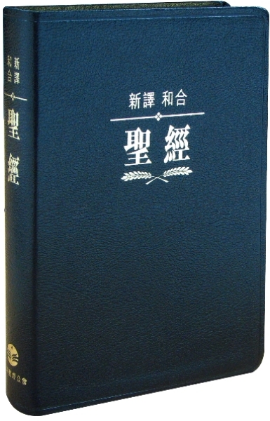 標準新譯和合聖經黑色皮面金邊 封面