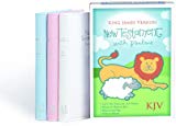 KJV Babys New Testament w/Psalms-Blu 封面