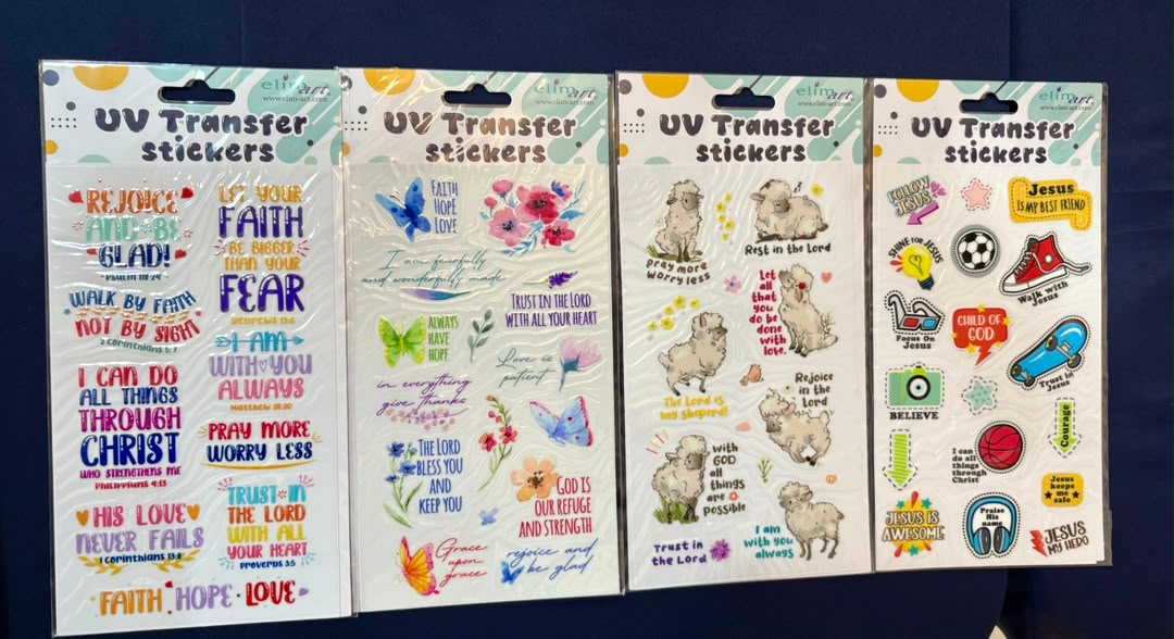 UV Transfer Stickers 封面