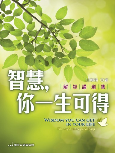 智慧，你一生可得 封面