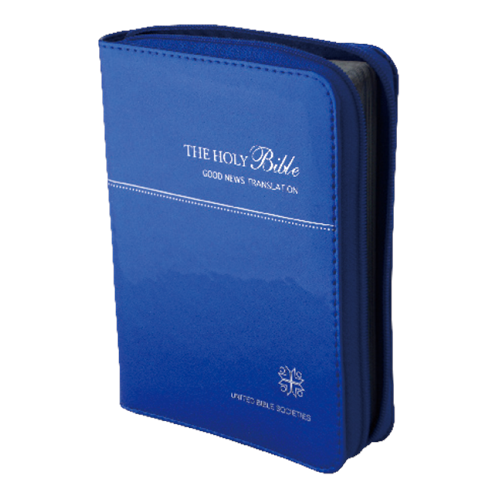 GOOD NEWS BIBLE(現英.小型.拉鍊.藍)GNT035CZ-BU 封面