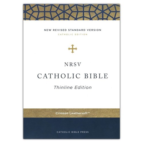 NRSV CATHOLIC BIBLE (THINLINE EDITION)-RED 封面