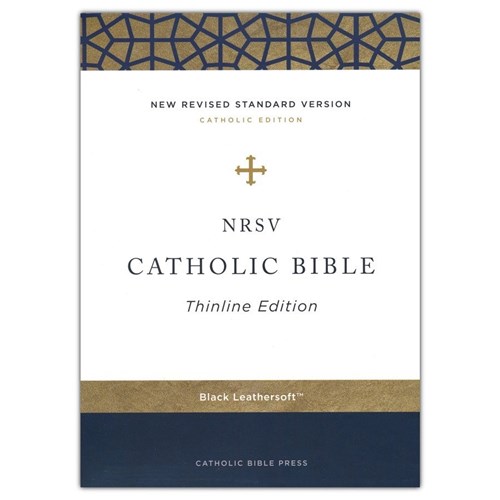 NRSV CATHOLIC BIBLE (THINLINE EDITION)-BLACK 封面