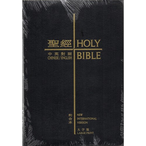中英聖經(和合本/NIV.中型.仿皮.大字版.黑) CBT1253 封面