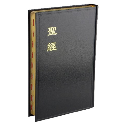 聖經(和合本.大型.硬面.金邊索引.上帝版.黑) CU83GTI 封面
