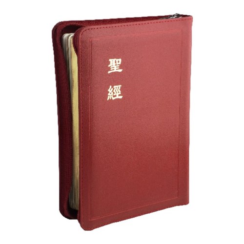 聖經(和合本.中型.拉鍊.神版.紅) CU67AZRD 封面