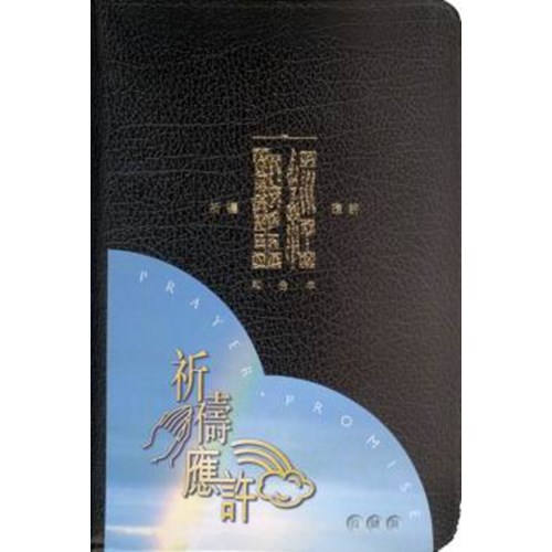 聖經 (祈禱應許本.索引.拉鍊)(黑) 封面