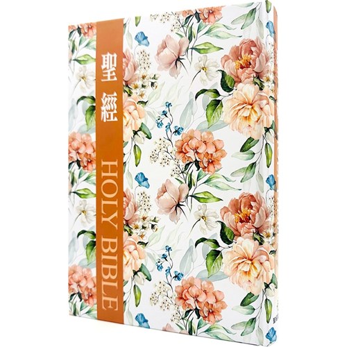 聖經(和合本標點.大型.精裝索引.花卉咖) SR93ATTI4.101 封面