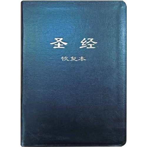 聖經(恢復本.精裝.白邊.簡體.註解.25開)01-007-963 封面