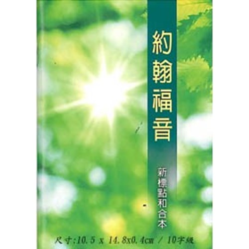 約翰福音(新標點.上帝版.橫排) 封面