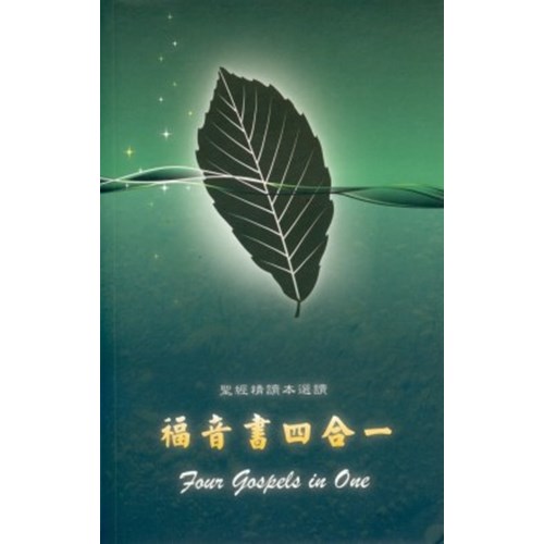 福音書四合一--聖經精讀本選讀 封面