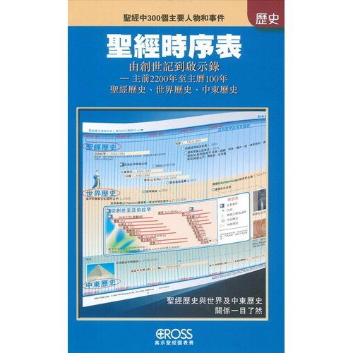 聖經時序表--高示聖經圖表冊/歷史 封面