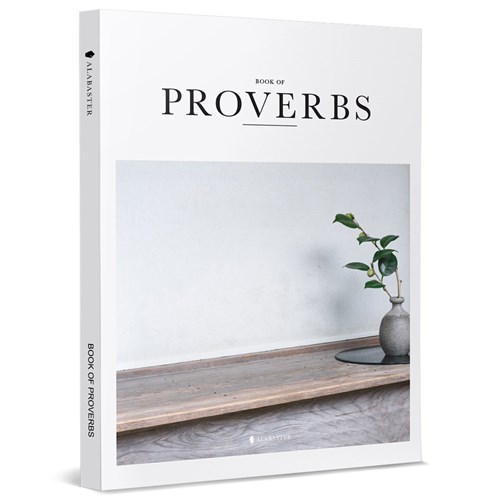 美感聖經：ALABASTER Book of Proverbs ( NLT ) 封面