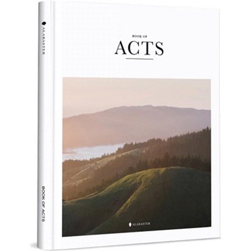 美感聖經：ALABASTER BOOK OF ACTS（NLT）(Hardcover) 封面