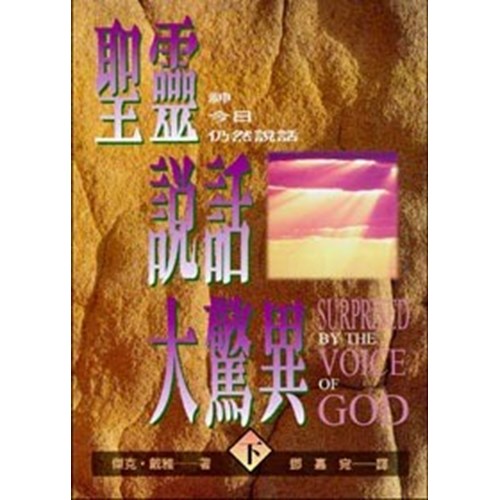 聖靈說話大驚異(下)--神今日仍然說話 封面