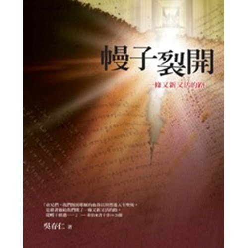 幔子裂開：一條又新又活的路 封面