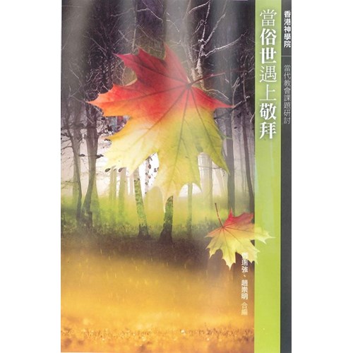 當俗世遇上敬拜 封面