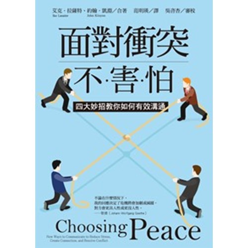 面對衝突不害怕--四大妙招教你如何有效溝通 封面