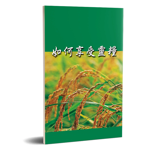 如何享受靈糧 封面