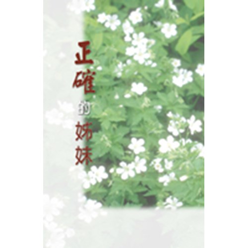 正確的姊妹 封面