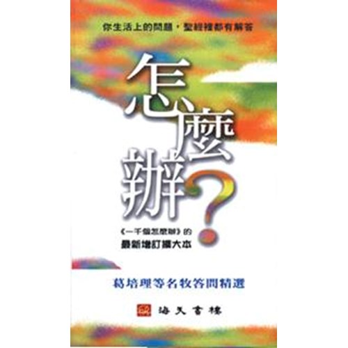 怎麼辦(原:一千個怎麼辦增訂擴大版) 封面