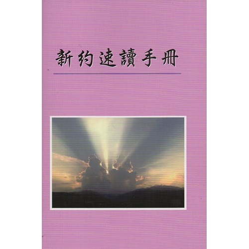 新約速讀手冊 封面