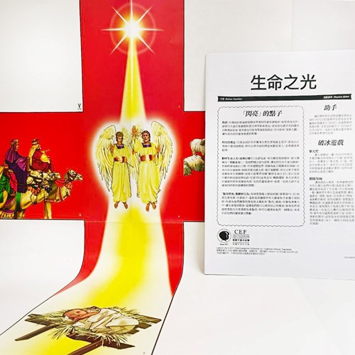 生命之光中文本&十字架彩圖 封面