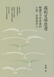 我的文學思考：解讀文字世界裏的小說、好書和用心 封面
