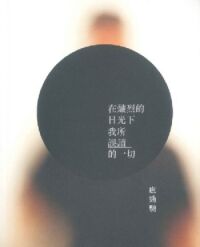 在熾烈的日光下我所誤讀的一切 封面