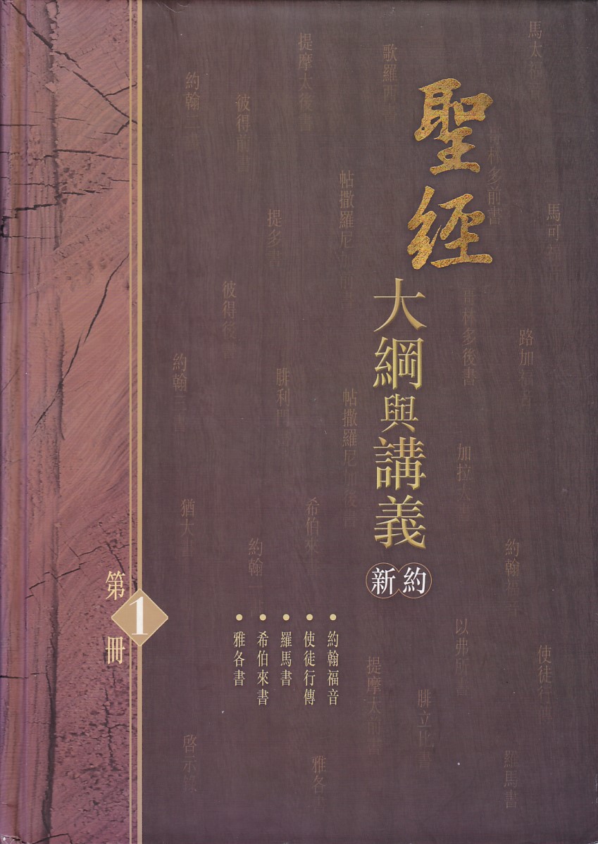 聖經大綱與講義：新約（第一冊）（簡體） 封面