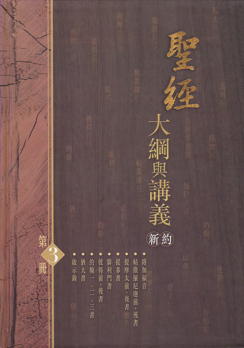 聖經大綱與講義：新約（第三冊）（簡體） 封面