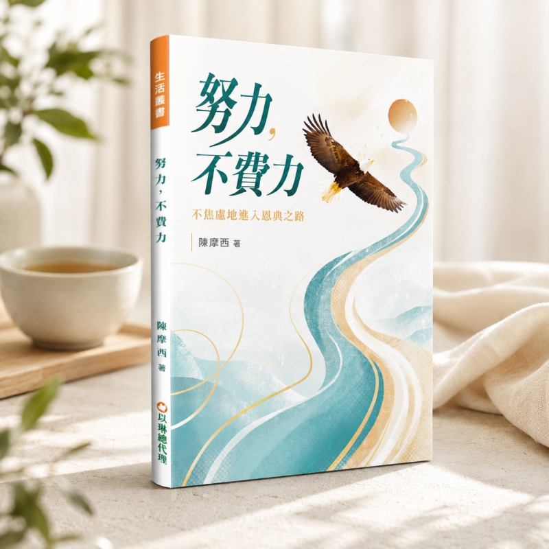(預購,8/10出貨)努力,不費力--不焦慮地進入恩典之路 封面