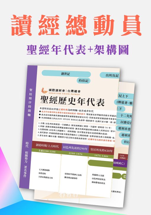 聖經歷史年代表+新舊約架構圖 封面