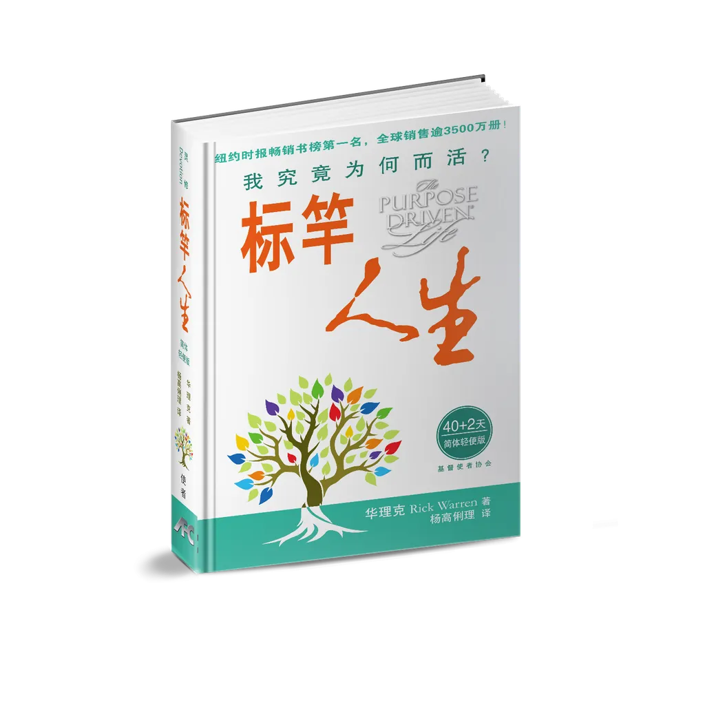 (簡體)標竿人生（40+2簡體輕便本） 封面