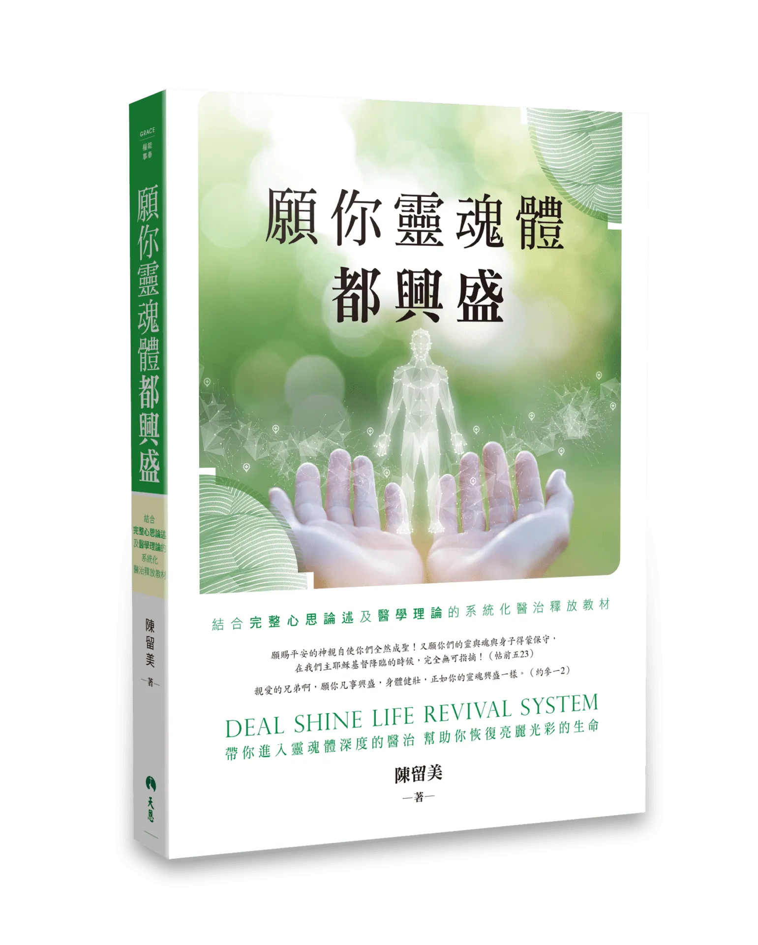 願你靈魂體都興盛--結合完整心思論述與醫學理論的系統化醫治釋放教材 封面