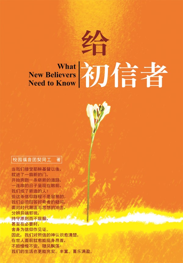 給初信者(簡體中文) 封面