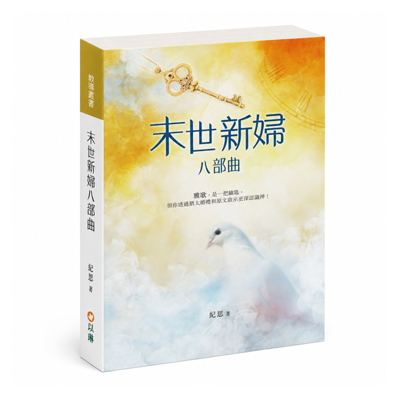 末世新婦八部曲(二版)--雅歌，是一把鑰匙，領你透過猶太婚禮和原文啟示更深認識神！ 封面